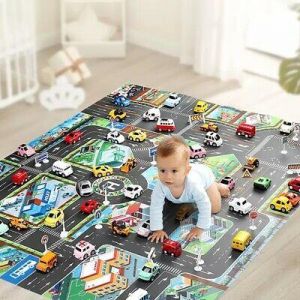 Baby Play Mat Road Carpet for KidsTraffic Rug Little Boys and Girls indoor toys