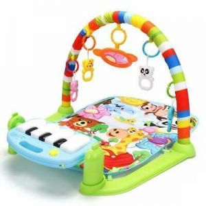Gym Play Music Mat Carpet With Piano Keyboard Toy For Baby Musical Game Develop
