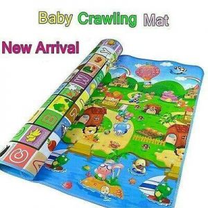 Double Side Mat Baby Crawling Educational Toys Kids Game Play Soft Foam Carpet