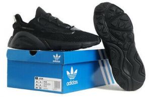 shopping time נעליים  Adidas Men LXCON Shoes Athletic Sneakers Black Running Casual Boot Shoe EF4278