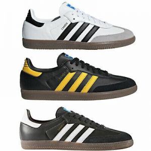 shopping time נעליים  adidas Originals Samba Herren-Sneaker Turnschuhe Sportschuhe Lederschuhe Schuhe