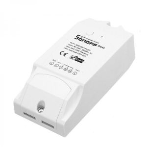SONOFF&reg; Dual Channel DIY WIFI Wireless APP Remote Control Switch Socket Module AC 90-250V For Smart Home