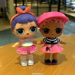 2Pcs Big Sister Dolls Confetti Pop SHORT STOP Midnight toys Gift gift