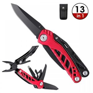 shopping time בית וגן GHK-LP91 13 In 1 Multi-function Folding Tool Kitchen Bottle Opener Sharp Pocket Multitool Pliers Saw Blade Cutter Screwdriver From