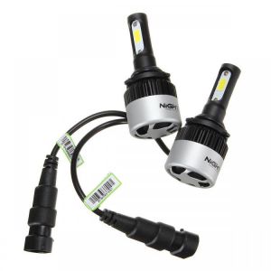 shopping time מוצרים לרכב NightEye S2 COB LED Car Headlights 9005 9006 H4 H7 H11 H1 Bulbs Fog Lamps 72W 9000LM 6500K 2PCS