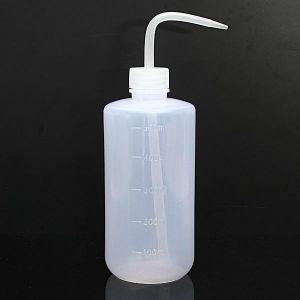 shopping time כלים לעבודה 16oz 500ml Large Squeeze Water Bottle Transparent Liquid Container