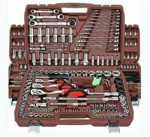shopping time כלים לעבודה Socket Set Universal Car Repair Tool Ratchet Set Torque Wrench Combination Bit