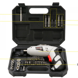 shopping time כלים לעבודה 4.8V Electric Screwdriver Set Multifunctional Rechargeable Electric Hand Drill