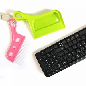 shopping time כלי ניקיון Mini Cleaning Brush & Dustpan set Car Keyboard Corner Home Broom Cleaning Tools