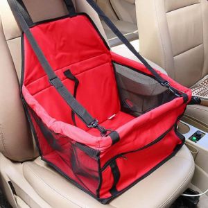 Yani Portable Foldable Pet Safety Travel Car Safe Pet Cat Dog Front Seat Carrier Waterproof Hanging Mesh Bag
