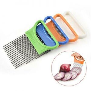 1pcs Onion Cutting Tools Tomato Vegetables Slicer Cutting Aid Holder Guide Slici