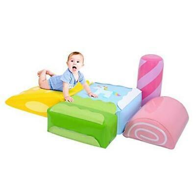 shopping time צעצועים לגיל ההרך והצעיר 5 Pieces Inflatable Climbing Blocks, Climbing Toys Gifts for Toddlers 1-3