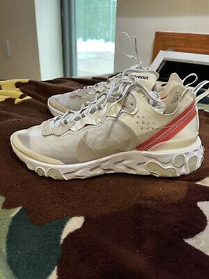 shopping time נעליים  Size 8.5 - Nike React Element 87 Light Bone 2018
