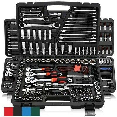 shopping time כלים לעבודה 46Pcs Tool Set Car Repair Kit Case Home hand Tools Piece Box Socket Set Ratchet
