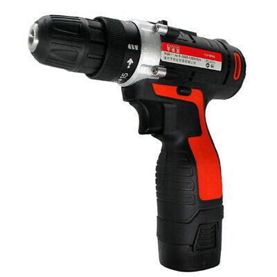 shopping time כלים לעבודה US_ 12V Cordless Drill Electric Screwdriver 3/8”Mini Wireless Power Driver Rel