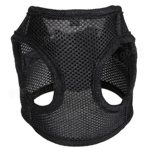shopping time מוצרים לכלב Adjustable Soft Pet Dog Step In Vest Mesh Harness Buckle